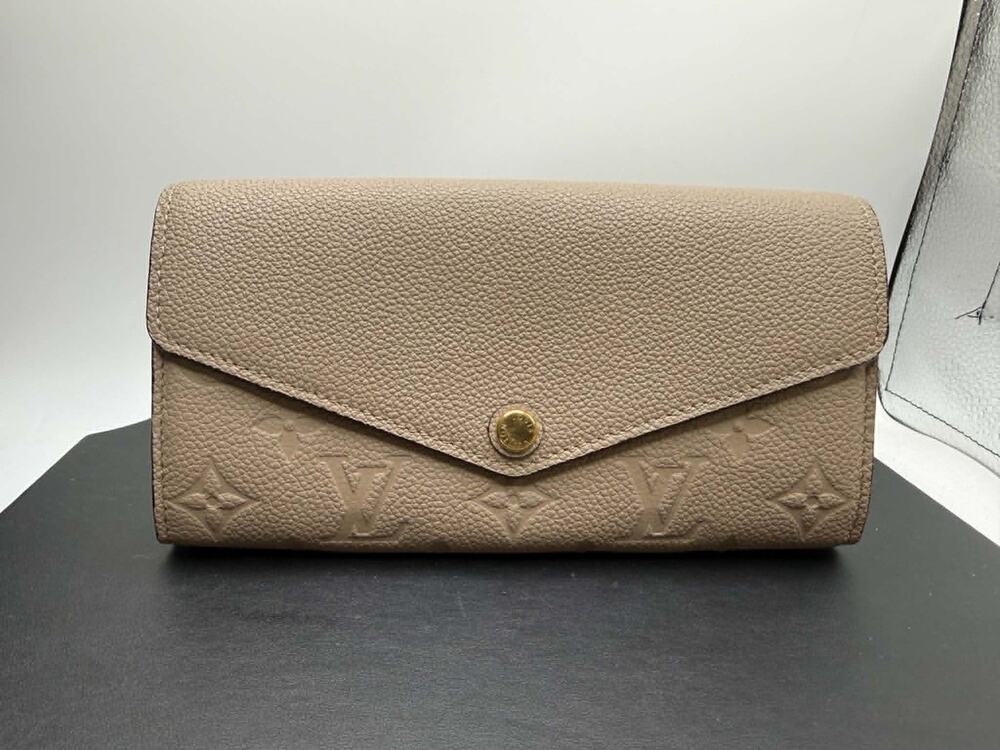 Louis Vuitton Sarah Wallet Tourterelle Empreinte SPB-TS 368905